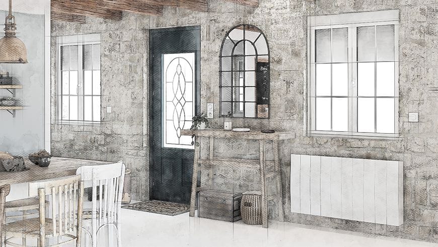 Un salon campagne chic