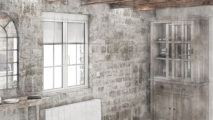 Un salon campagne chic