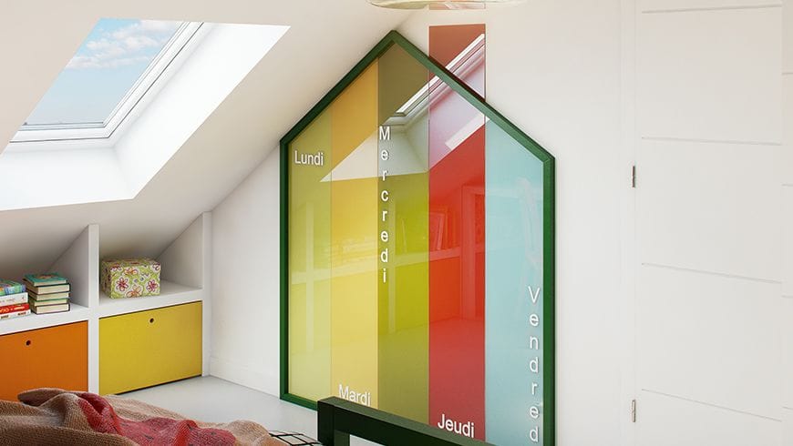 Une chambre de garçon