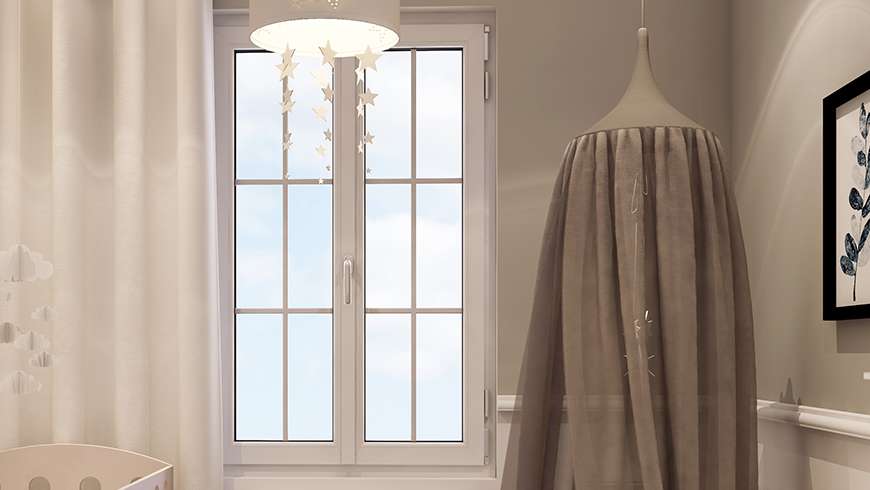 Une chambre de bébé