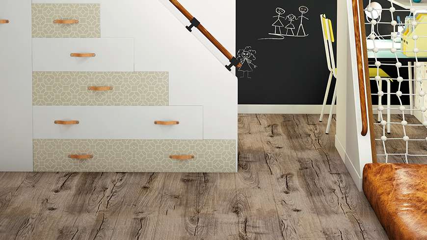 Une chambre enfant vintage