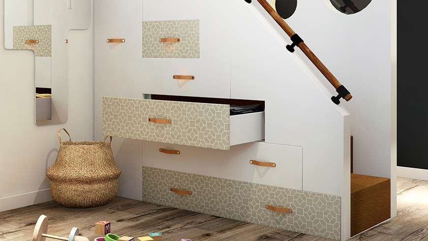 Une chambre enfant vintage