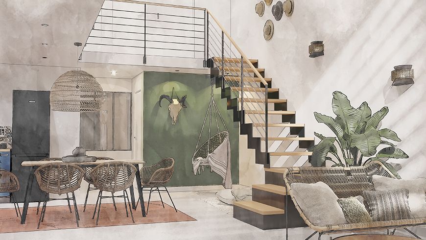 Un agrandissement de maison