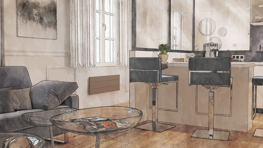 Aménagement d'un appartement en longueur