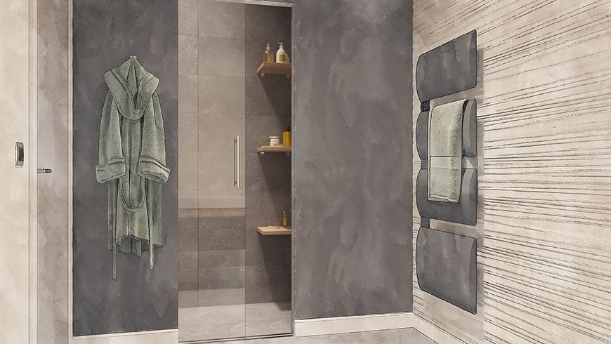 Aménagement d'un appartement en longueur