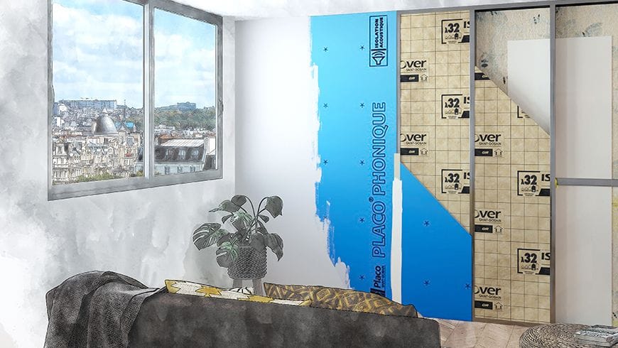 Aménagement de 2 appartements réunis