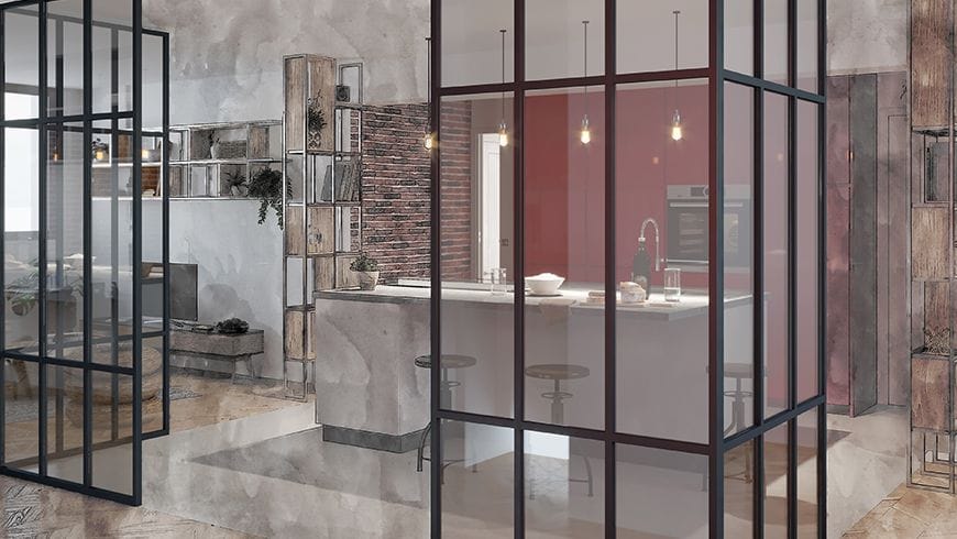 Aménagement de 2 appartements réunis