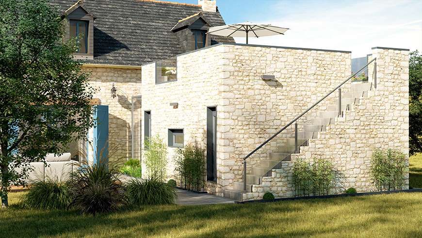 Une extension moderne