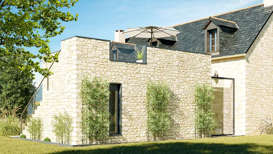 Une extension moderne