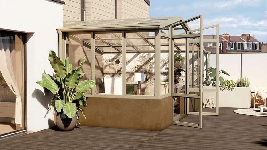 Toit terrasse et véranda