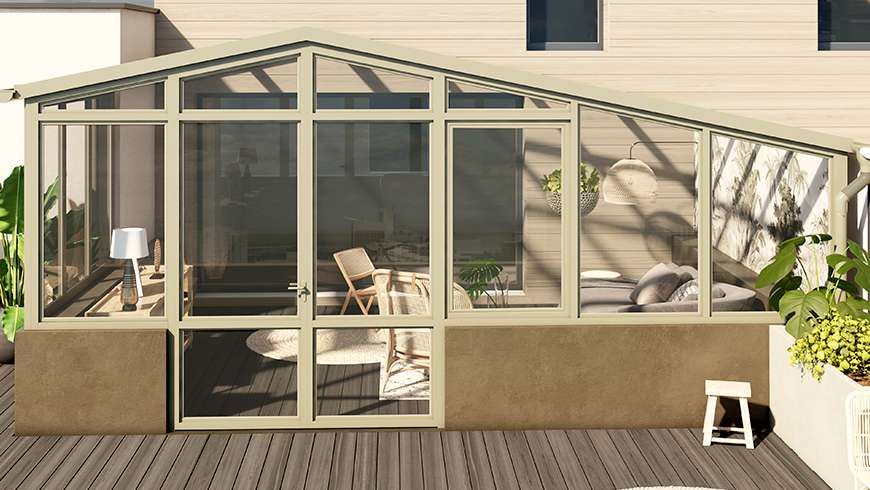 Toit terrasse et véranda