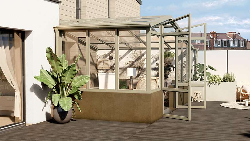 Toit terrasse et véranda