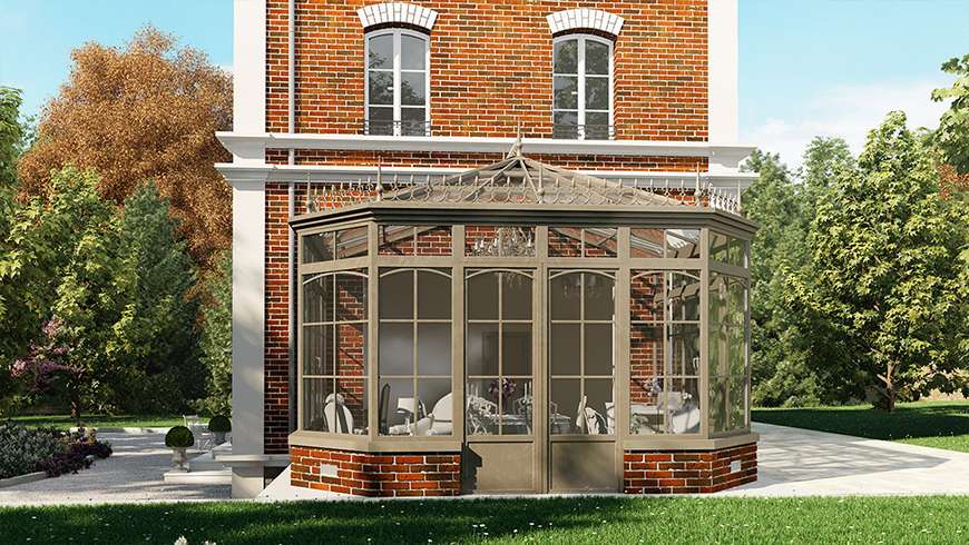 Une véranda victorienne