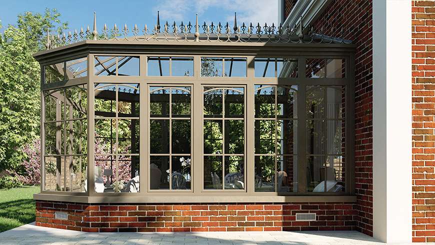 Une véranda victorienne