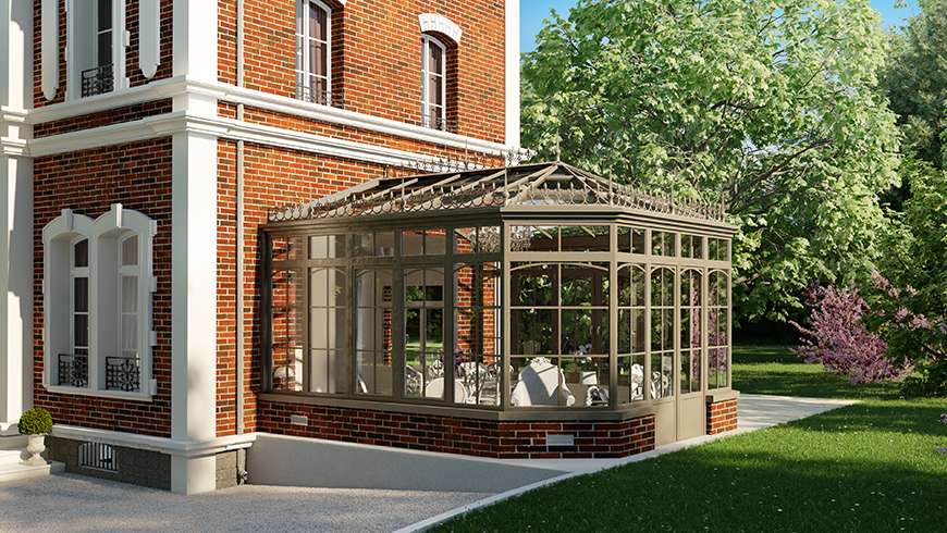 Une véranda victorienne