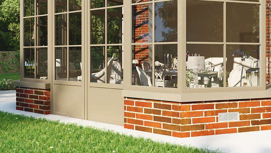 Une véranda victorienne