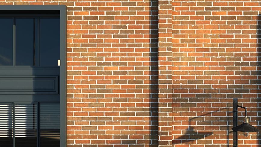 Une façade industrielle