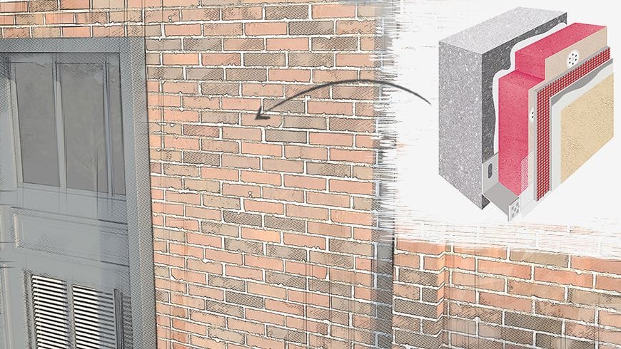 Une façade industrielle