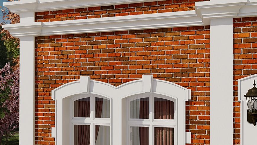 Une façade de maison de maître