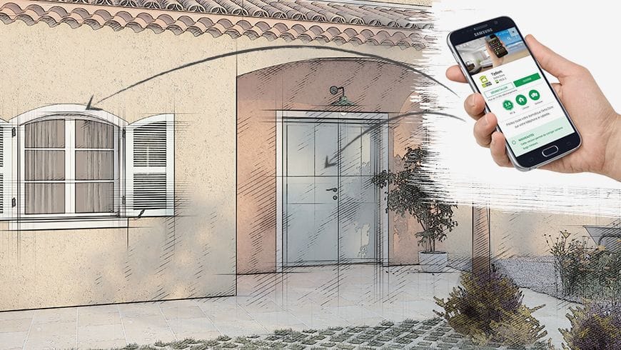 Une façade de maison provençale