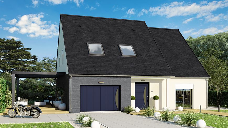 Une façade moderne et unique