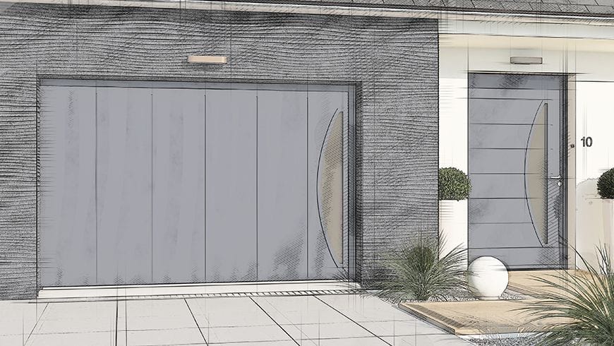 Une façade moderne et unique