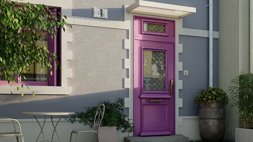 Une façade de maison des années 30