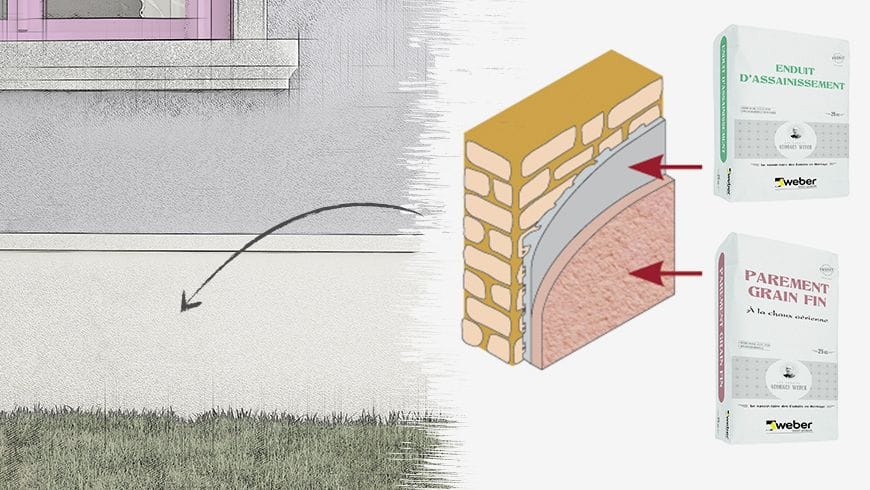 Une façade de maison des années 30