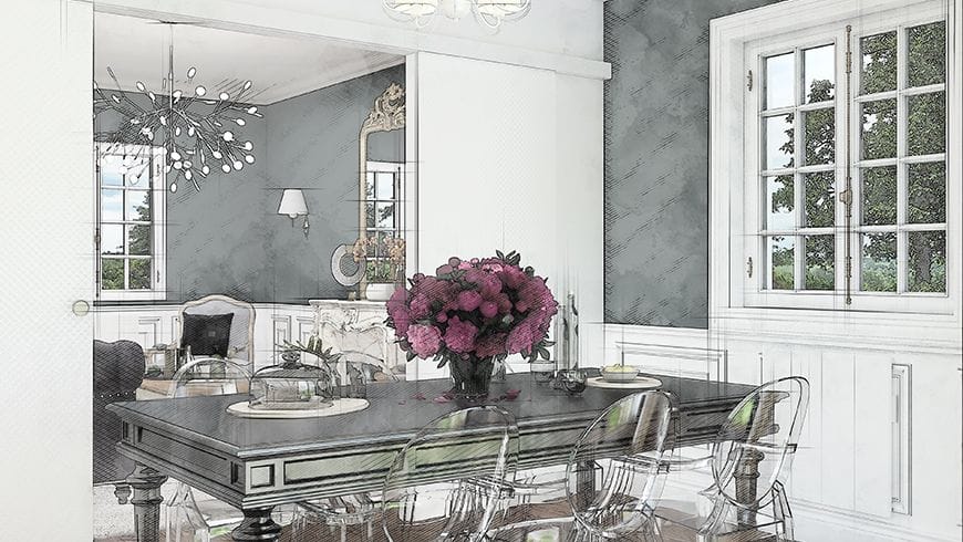 Un salon haussmannien