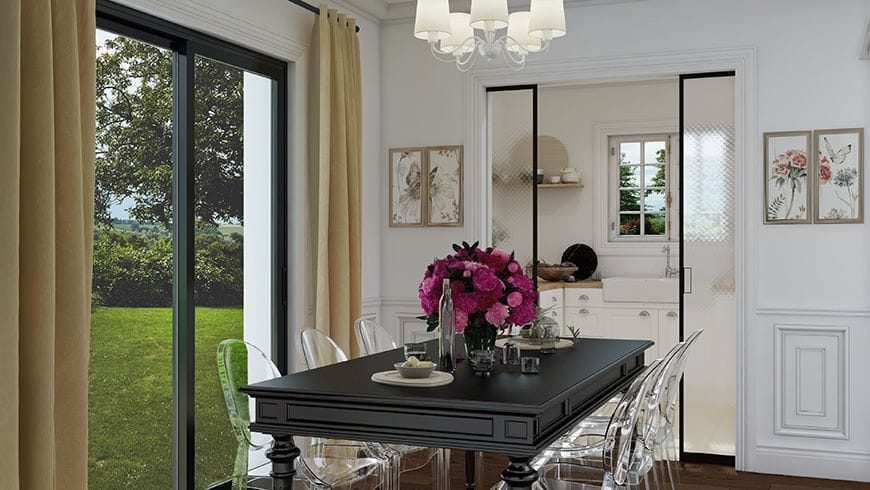 Un salon haussmannien