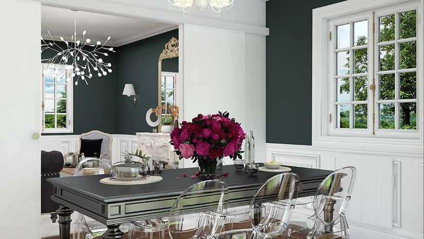 Un salon haussmannien