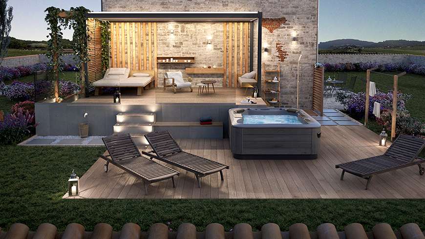 Un spa à la campagne