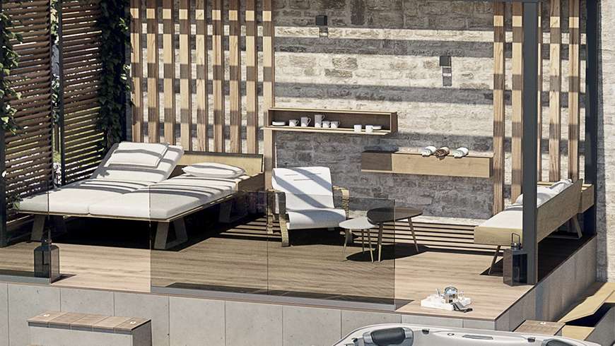 Un spa à la campagne