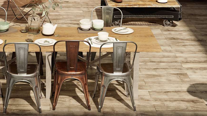 Une terrasse style industriel