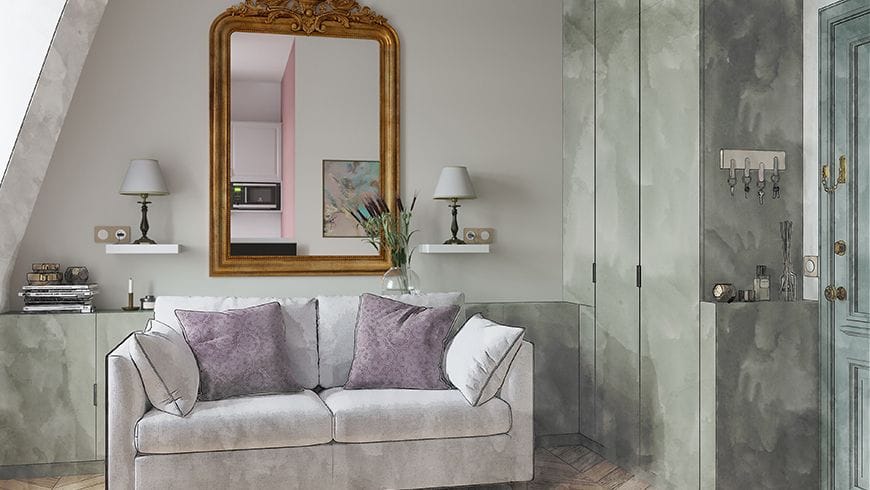 Un appartement sous les toits