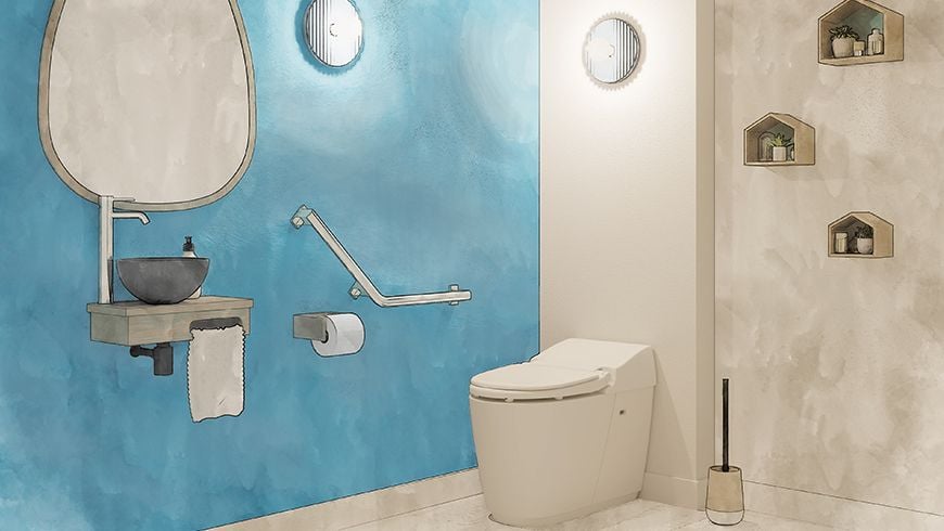 Un garage aménagé en local professionnel