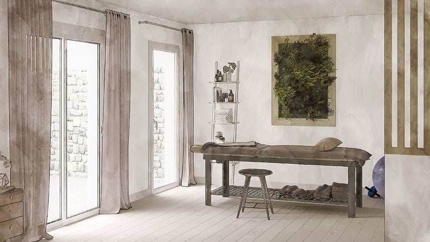 Un garage aménagé en local professionnel