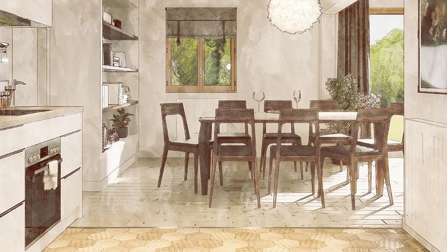 Un grenier aménagé