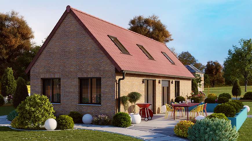 Un jardin à la campagne