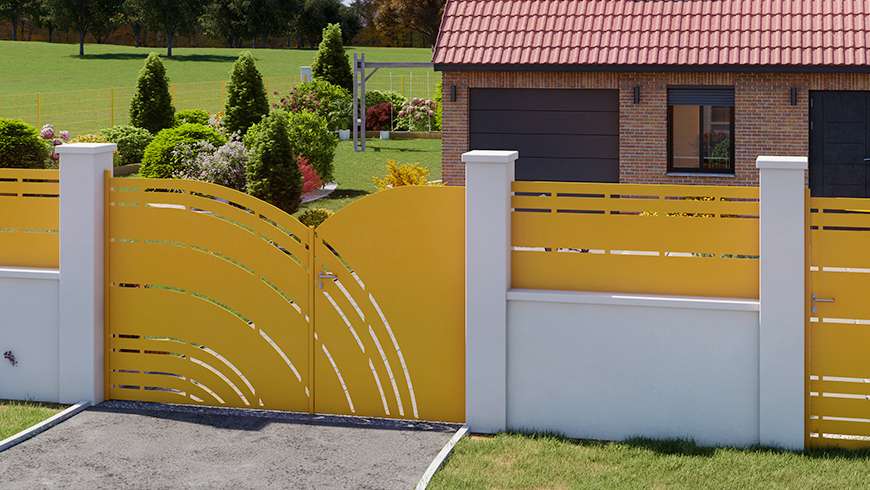 Un jardin à la campagne