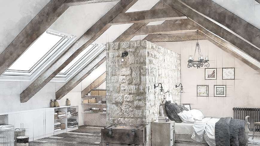 Une chambre parentale campagne chic