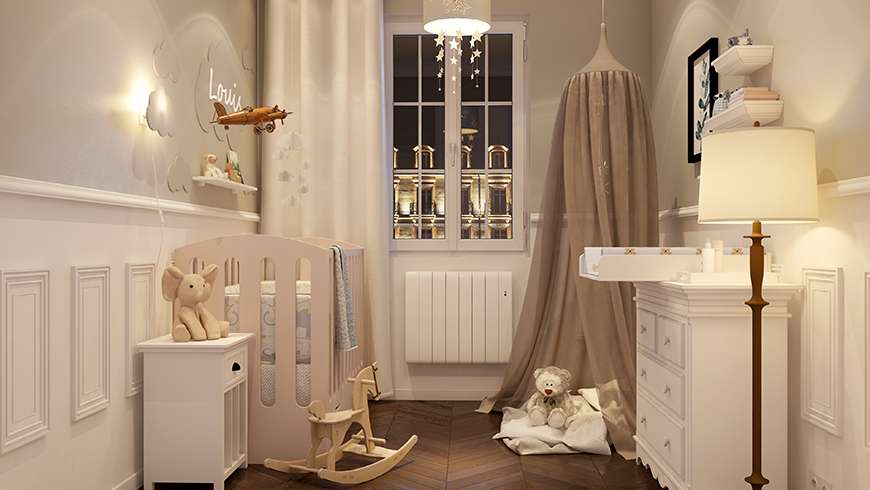 Une chambre de bébé
