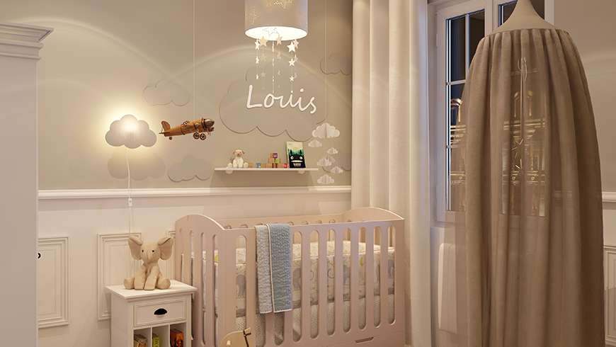 Une chambre de bébé