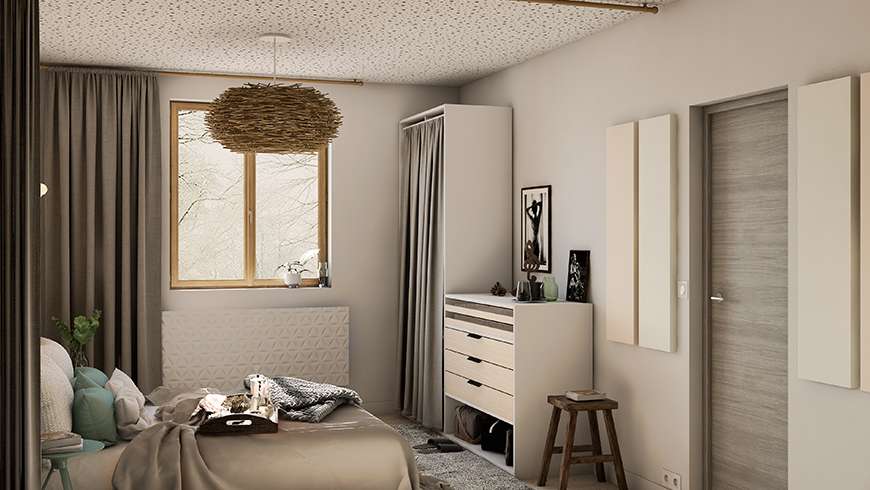 Une chambre de musicien