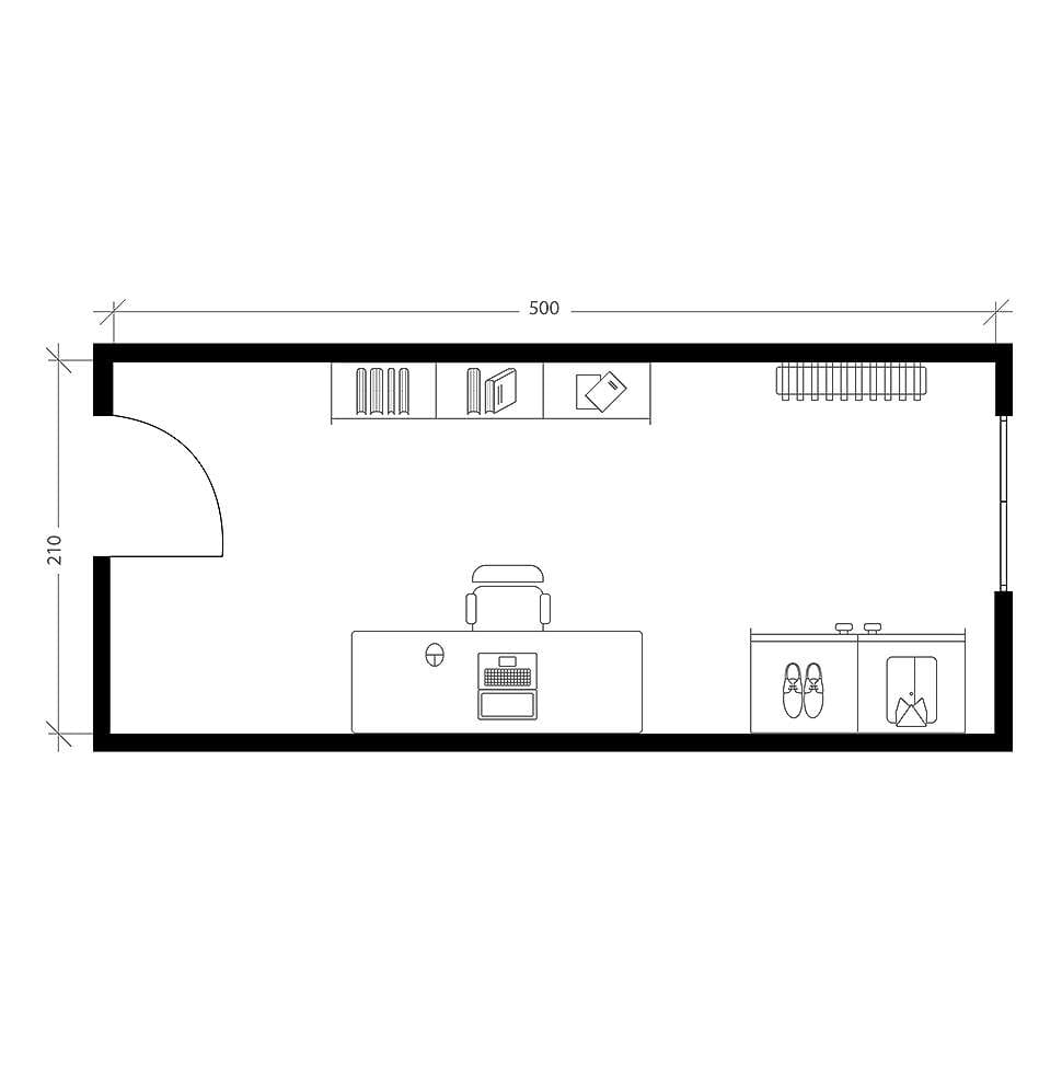 Chambre d'amis, plan avant