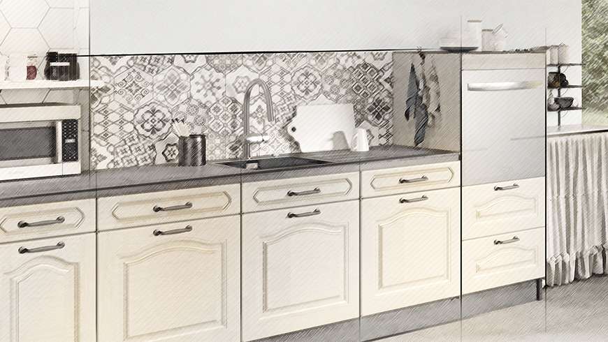 Une cuisine campagne chic