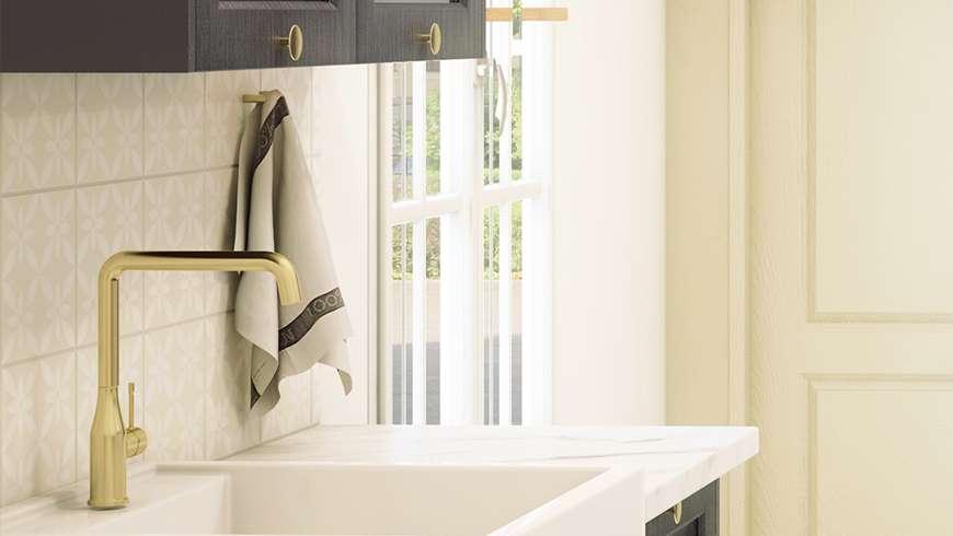 Une cuisine classique chic