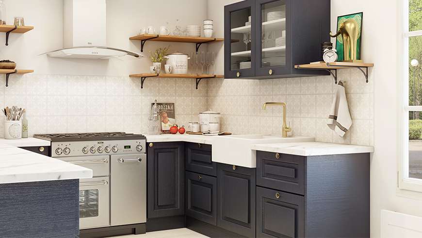 Une cuisine classique chic