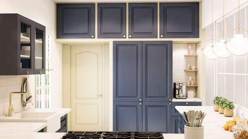 Une cuisine classique chic