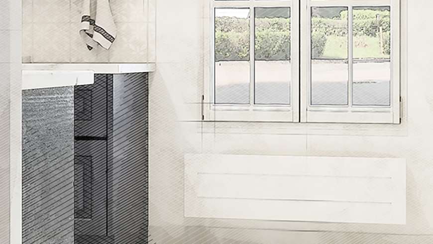 Une cuisine classique chic